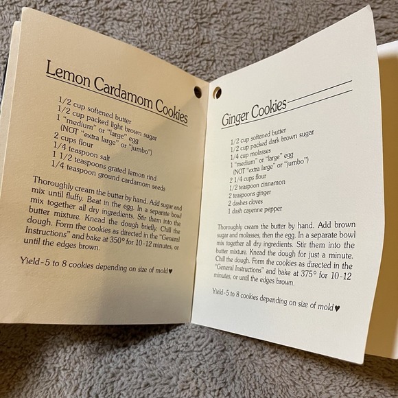 VINTAGE BROWN BAG COOKIE ART 1984 ROCKING HORSE CHRISTMAS COOKIE MOLD 6.5" Tall - Picture 4 of 6